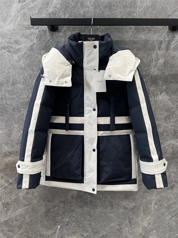 Celine hooded down jacket